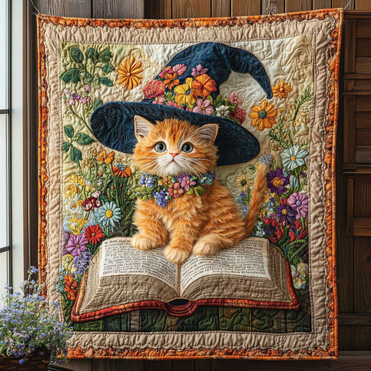 Floral Cat CW1706016CL Quilt