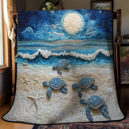 Seaside Turtle WN0502049CL Quilt