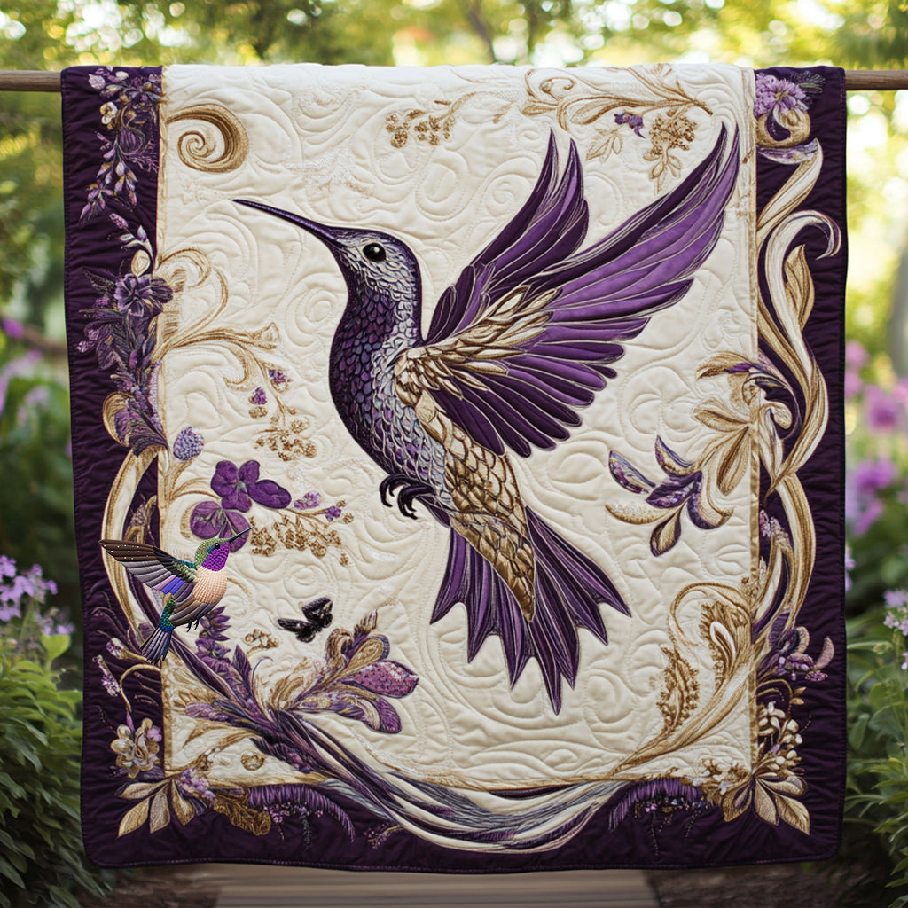 Lavender Breeze Hummingbird WG0303010CL Quilt