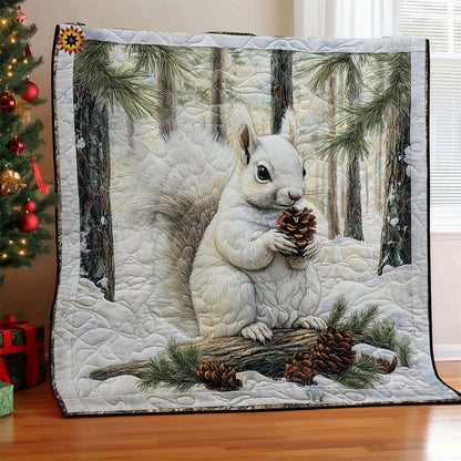 White Squirrel WY1911103CL Quilt