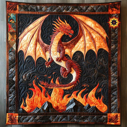 Inferno Dragon WN0612022CL Quilt