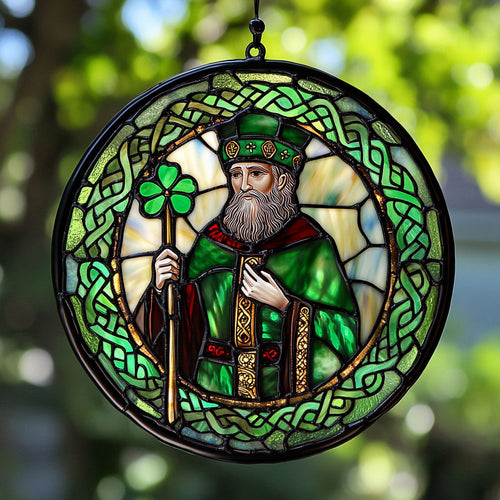 Portrait Of Saint Patrick WY2202196CL Suncatcher