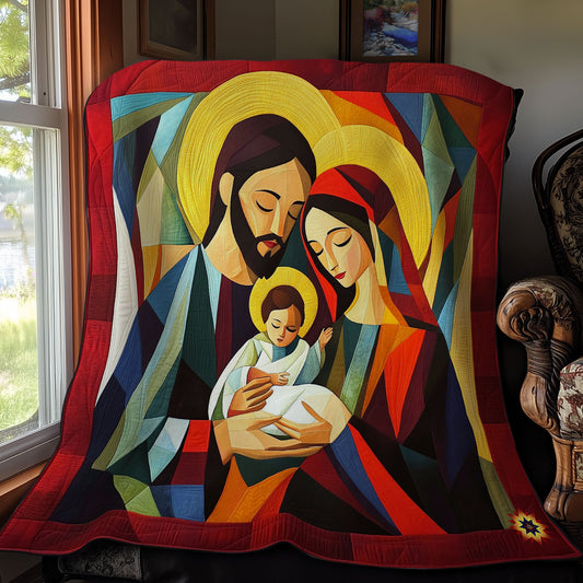 Abstract Holy Family WY1511009CL Quilt