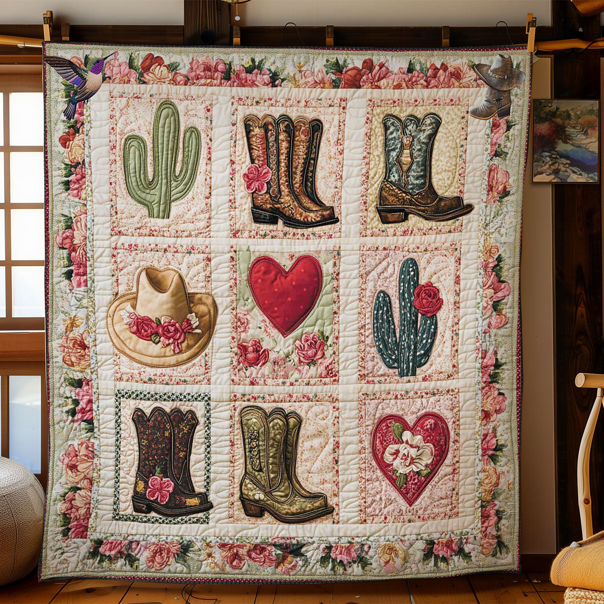 Love Rodeo Cowboy WN0412074CL Quilt