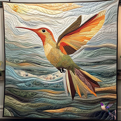 Hummingbird's Bright Day WN0910102CL Quilt