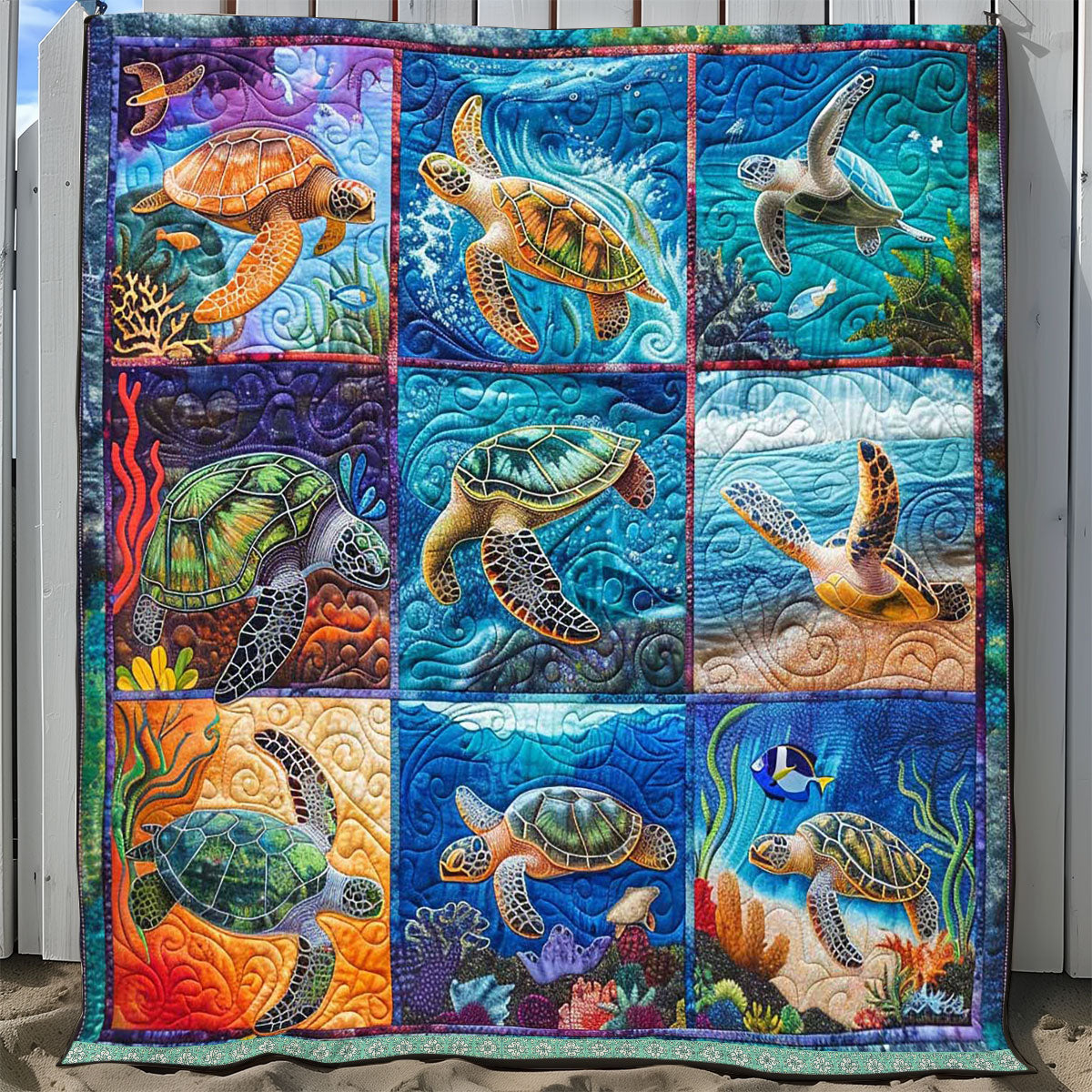 Habitat Turtle WP0409023CL Quilt