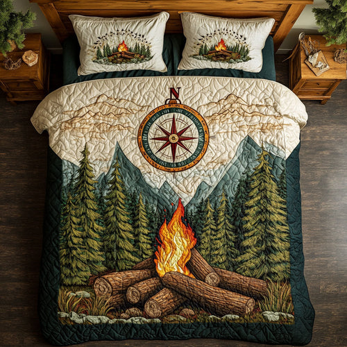 Compass And Campfire WY2101002CL Duvet Cover Set