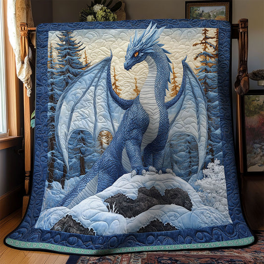 Blue Dragon Snow WT2402028CL Quilt