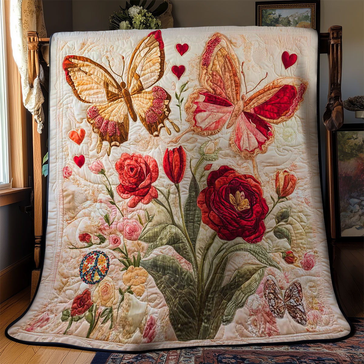 Butterfly Garden Bliss WN0712001CL Quilt