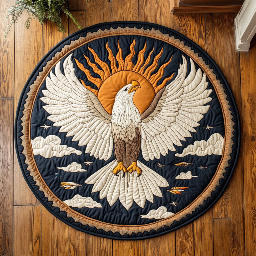 Above Sky CP2207039CL Quilted Round Mat