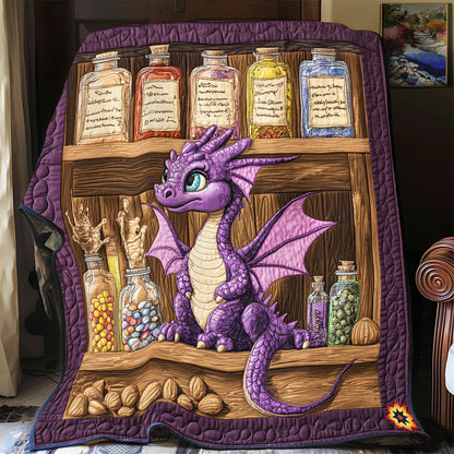 Purple Dragon WY2311023CL Quilt