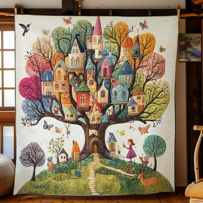 House Tree WY2211012CL Quilt