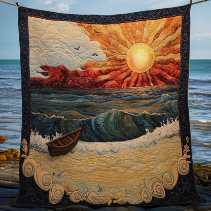 Golden Tide XB0804007CL Quilt