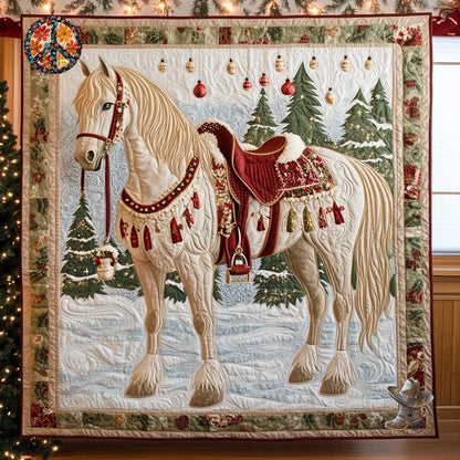 Majestic Holiday Horse WN2911031CL Quilt