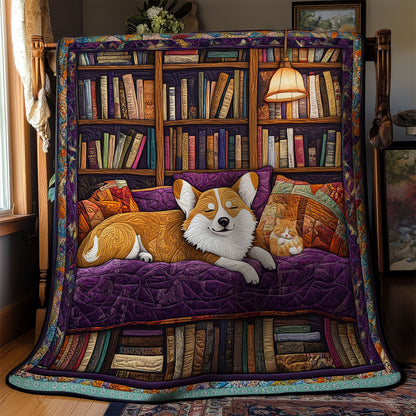 Corgi Sofa Slumber WN0310033CL Quilt