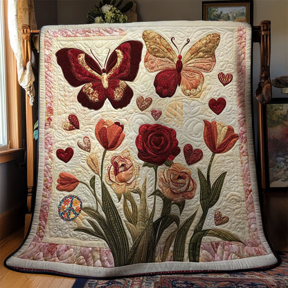 Butterfly In Bloom WN0712002CL Quilt