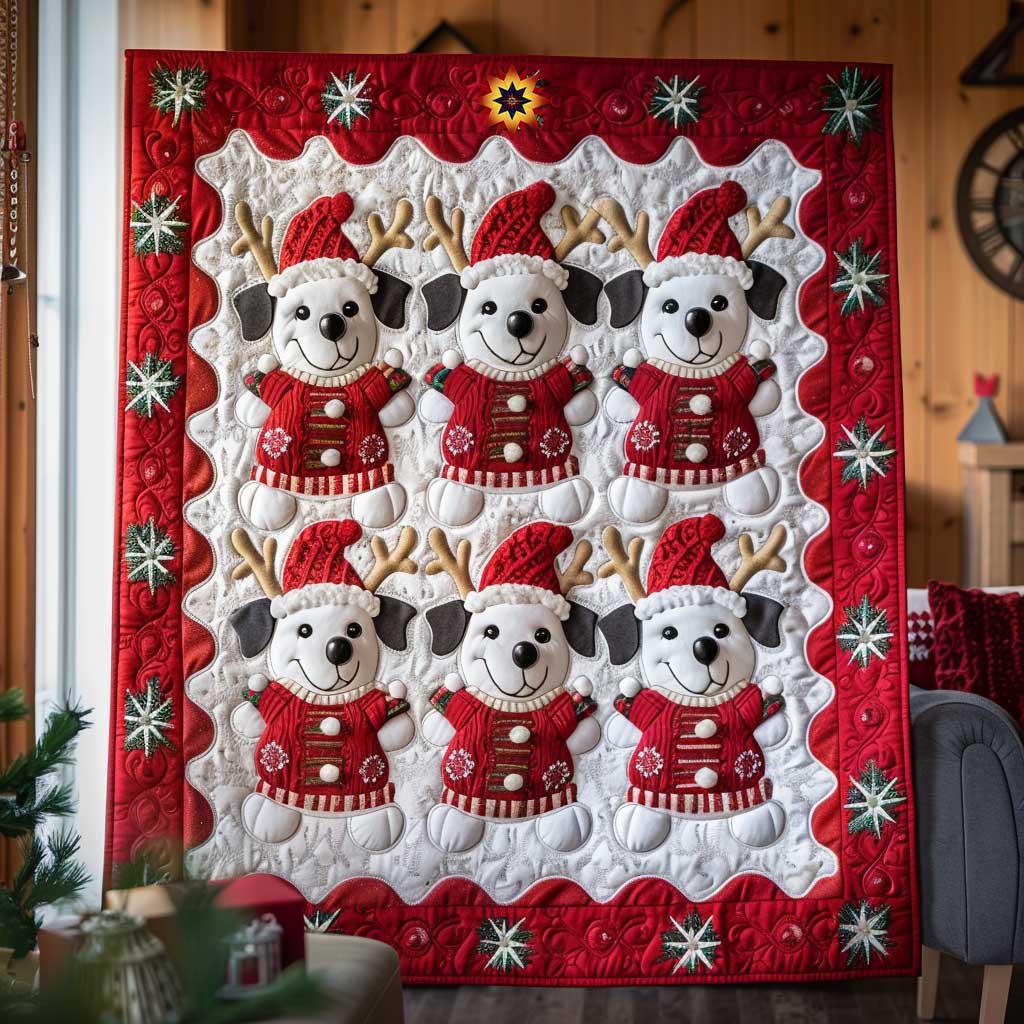 Snoopy Christmas Gift WP1810032CL Quilt