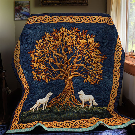 Emerald Tree Of Life WX1912013CL Quilt