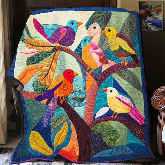 Vibrant Bird WX3112041CL Quilt