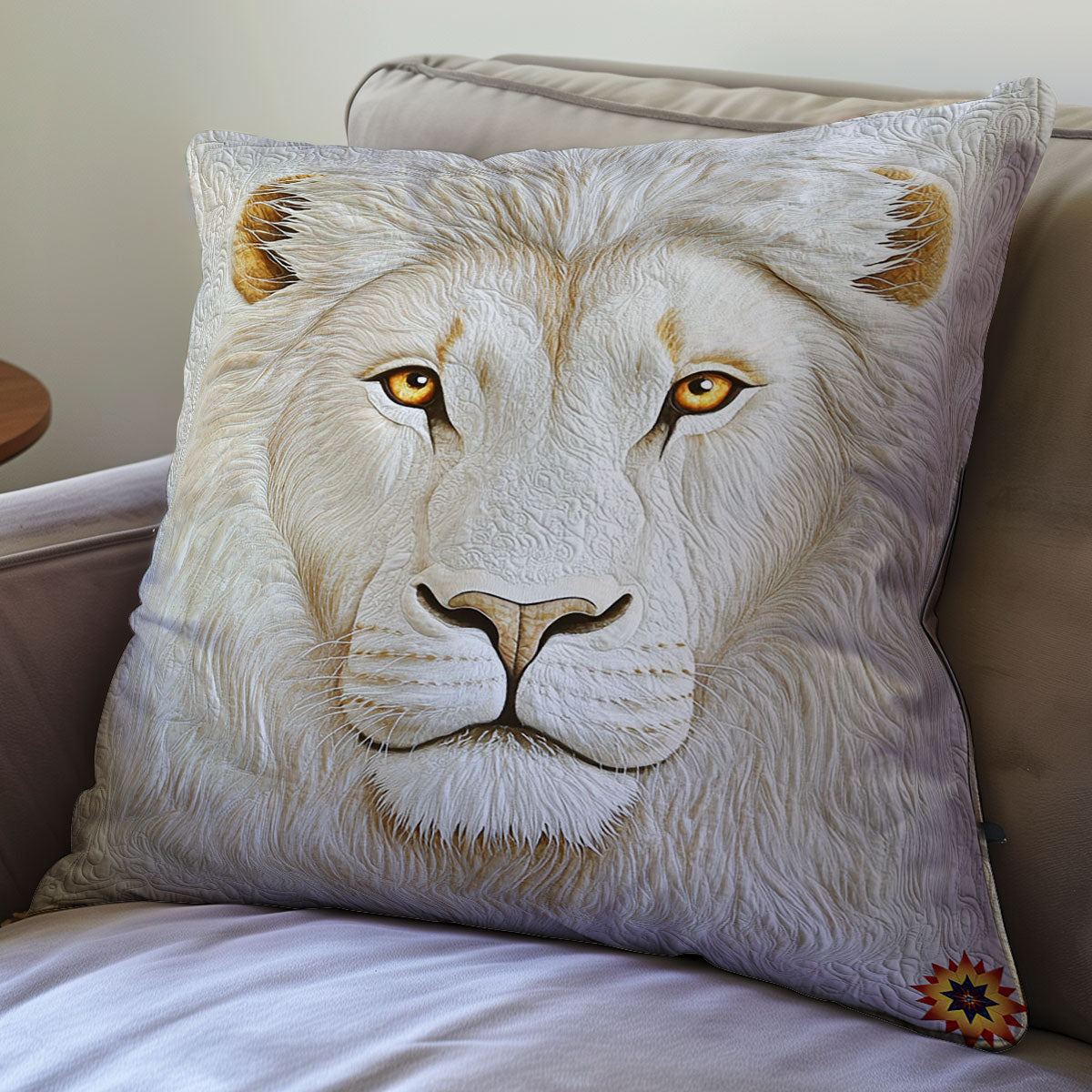 Lion WY2611047CL Quilt Pillow Case