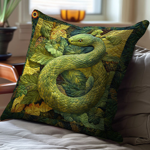 Leaves Snake WY2212048CL Quilt Pillow Case