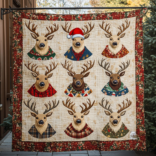 Reindeer  WU0710023CL Quilt