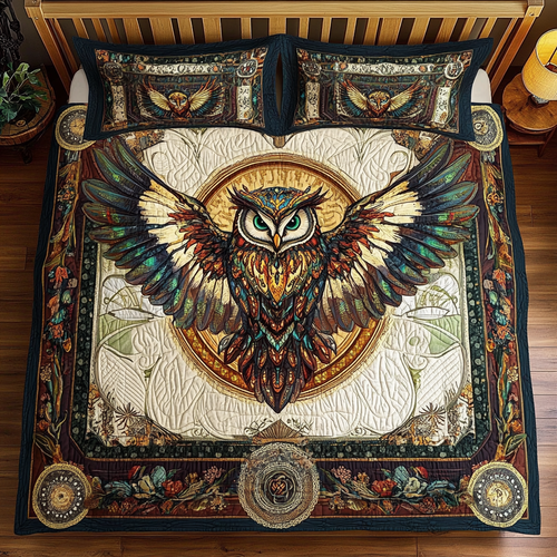 Native Owl WY0801121CL Duvet Cover Set