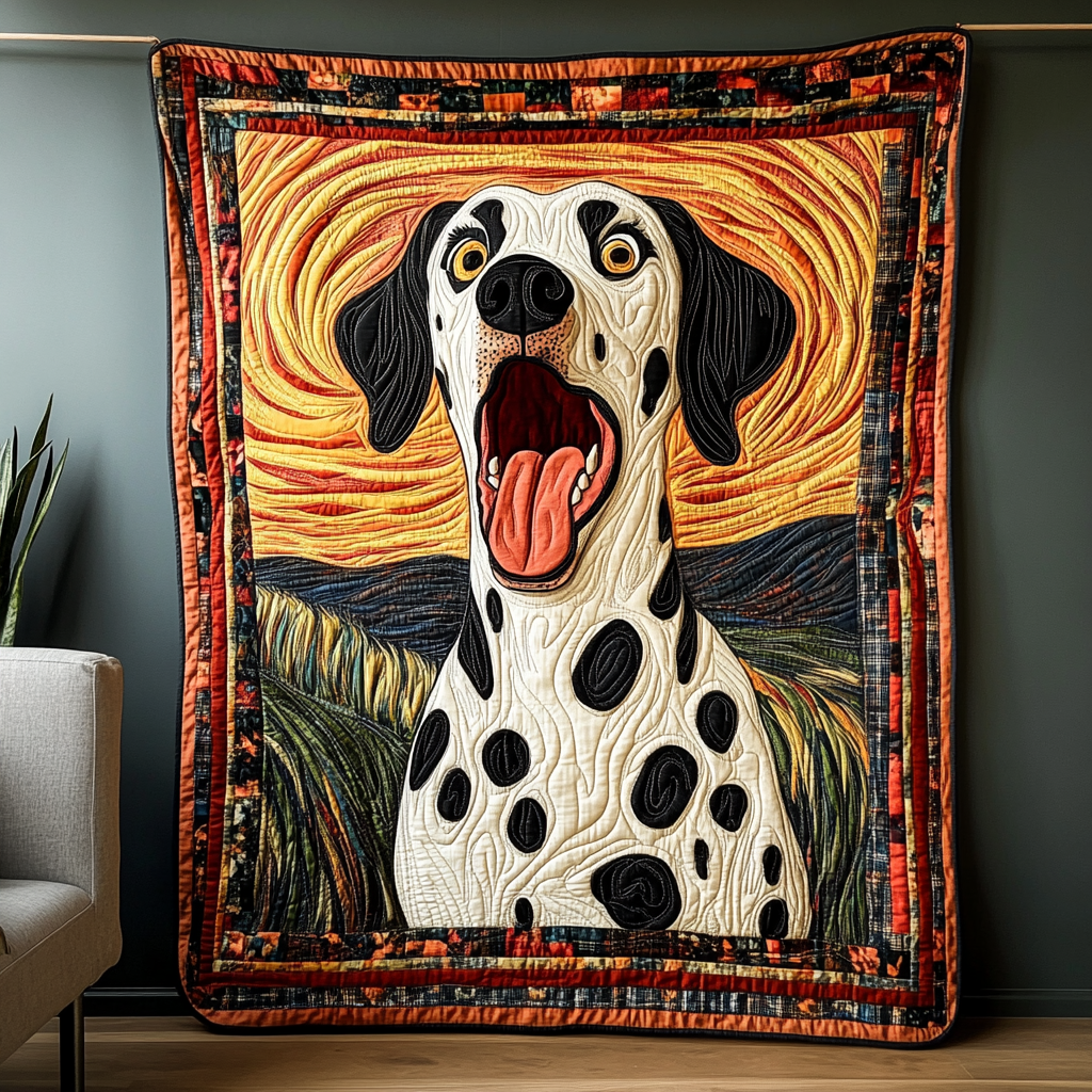 Scream Dalmatian WN2509043CL Quilt