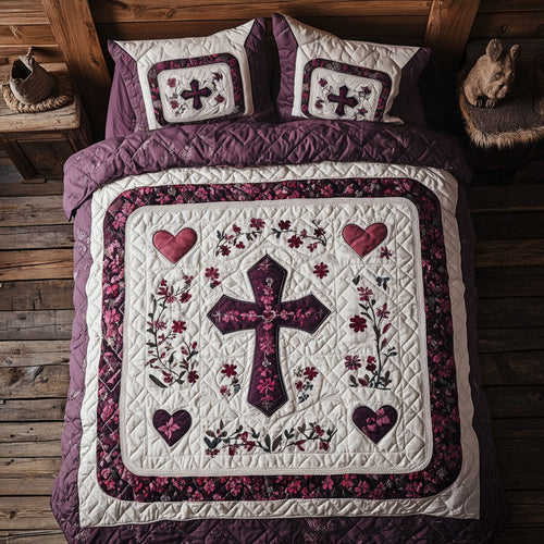 Heart Cross WY1401054CL Duvet Cover Set