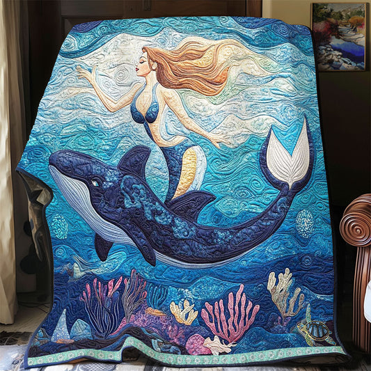 Diving With Whales WP1211039CL Quilt