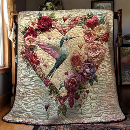 Hummingbird Valentine WN1112050CL Quilt