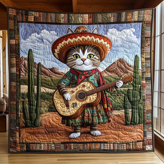 Fiesta Feline CP1505034CL Quilt