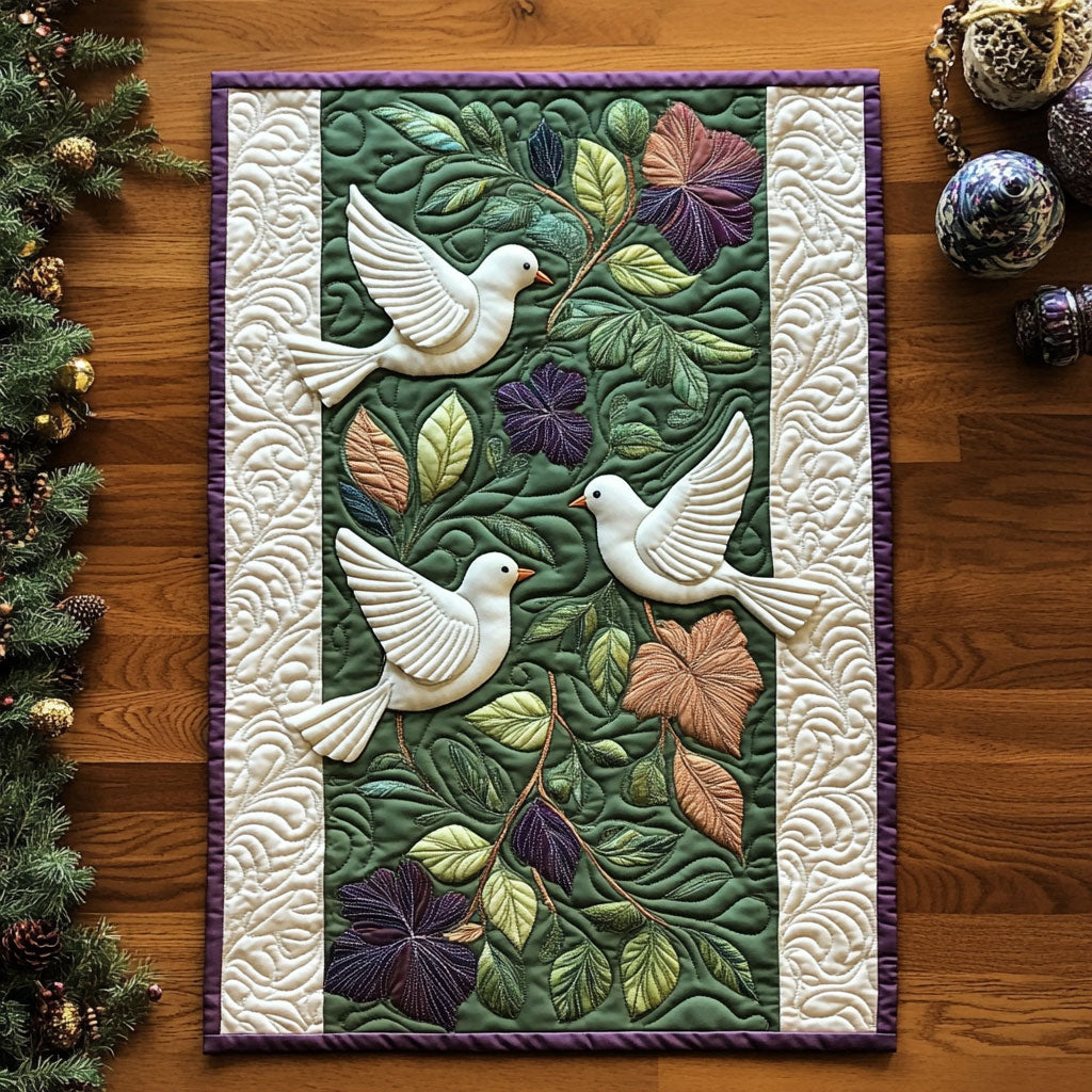 Peace Flying CP2404004CL Quilted Table Runner