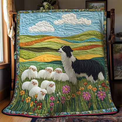 Pastoral Collie WN0601090CL Quilt