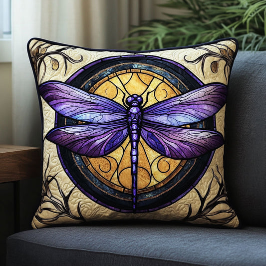 Dragonfly Purple WT2702086CL Quilt Pillow Case