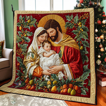 Christmas Holy Family WY0512012CL Quilt