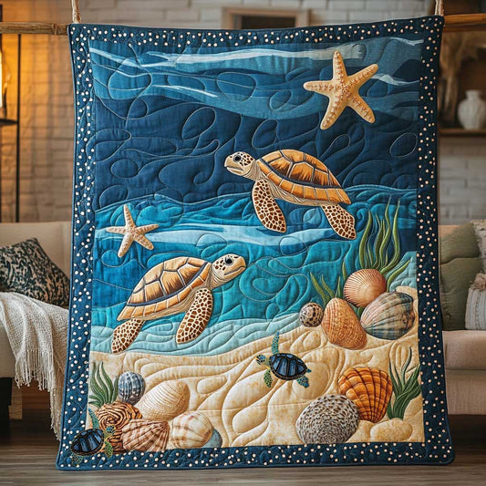 Sea Turtle WJ0110022CL Quilt