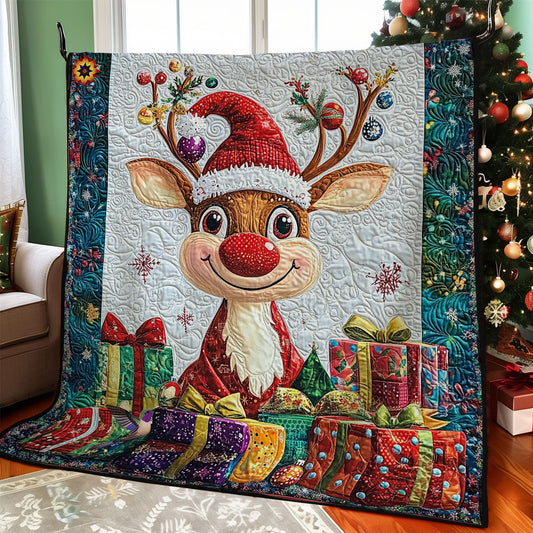 Christmas Reindeer WY2611029CL Quilt