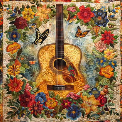 Flower Guitar WJ1109005CL Quilt