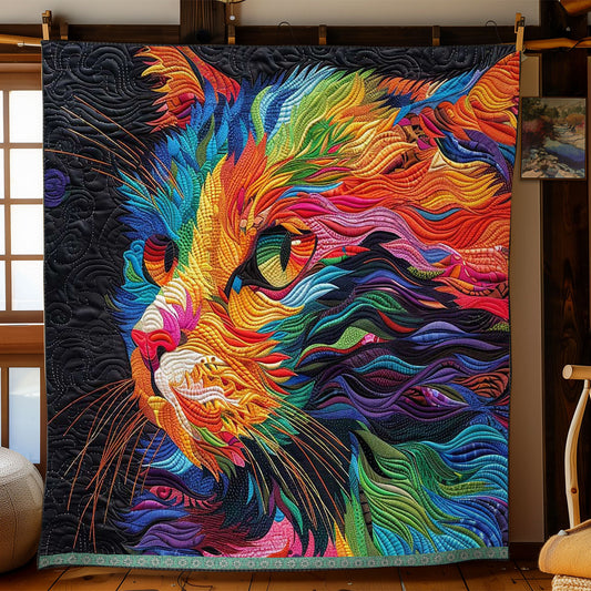 Colorful Cat WJ2309003CL Quilt