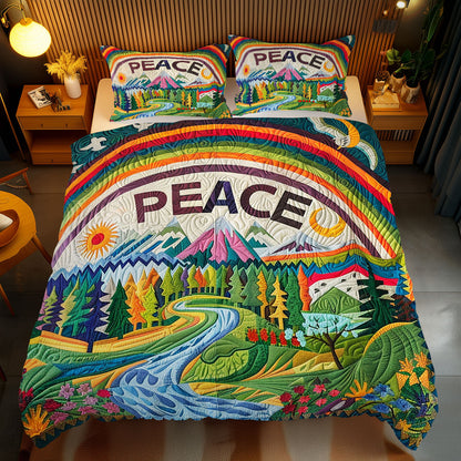 Hippie Peace WJ2410027CL Duvet Cover Set