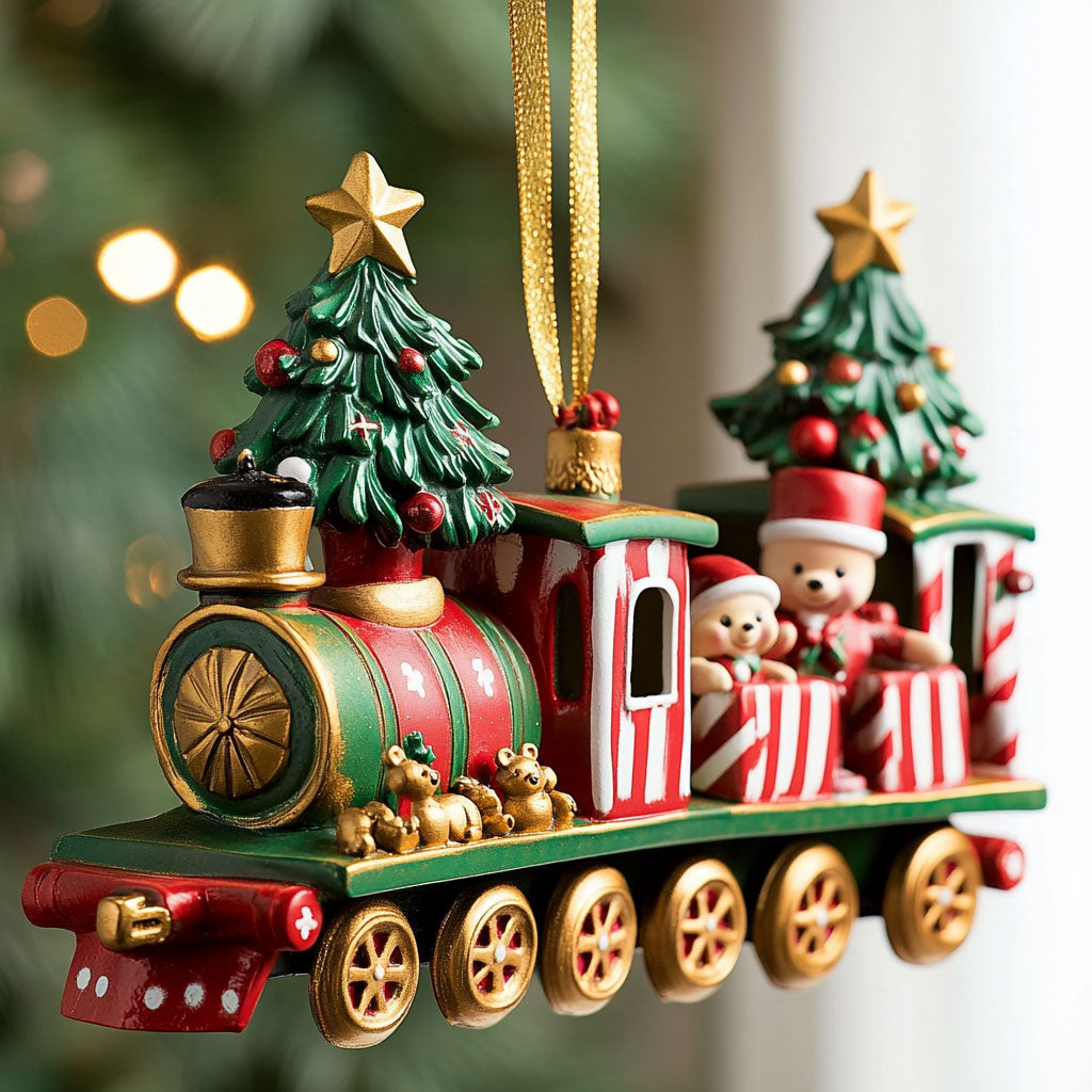 Merry Locomotive CP1610055CL Christmas Ornament