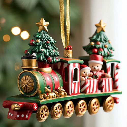 Merry Locomotive CP1610055CL Christmas Ornament