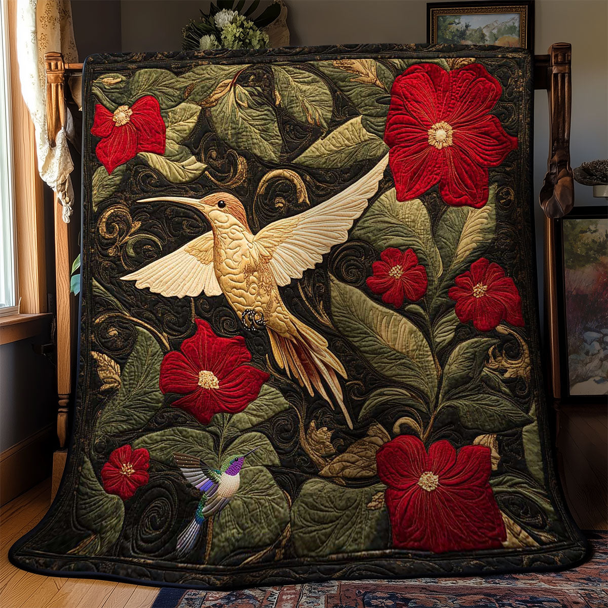 Hummingbird Oasis WN0811011CL Quilt