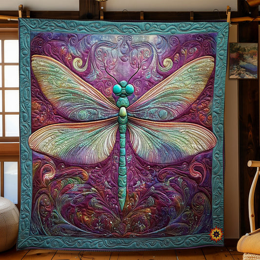 Dragonfly WY0212047CL Quilt