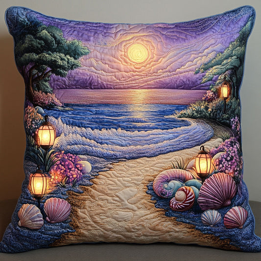 Beach Summer Night WT2702073CL Quilt Pillow Case