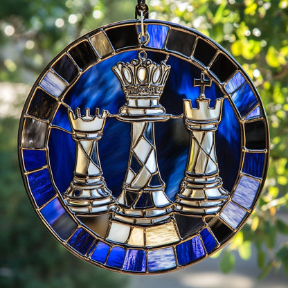 Royal Chess WY2301084CL Suncatcher