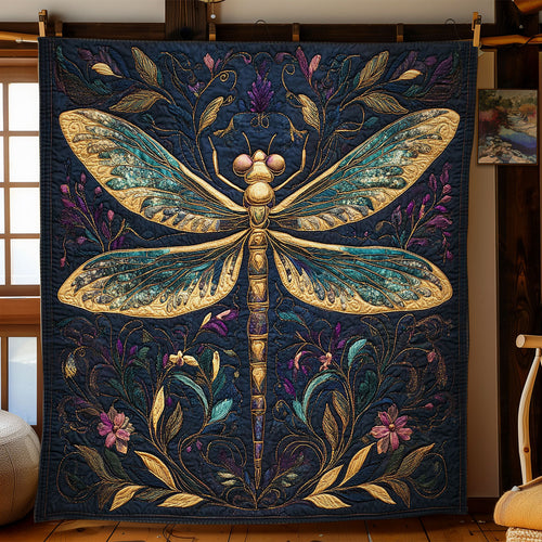 Glorious Dragonfly WY2702081CL Quilt