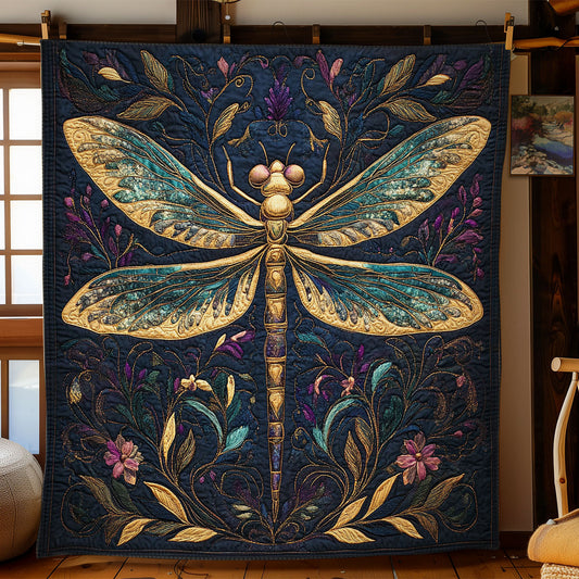 Glorious Dragonfly WY2702081CL Quilt