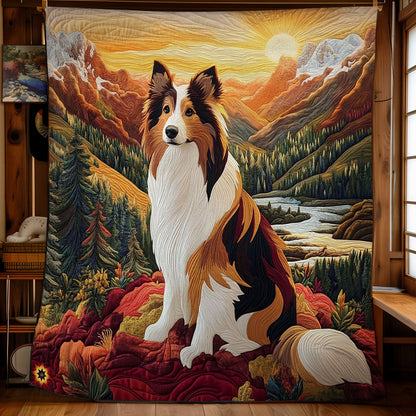 Border Collie WY0312040CL Quilt